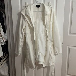 Le Chateau Cotton Blend Funnel Neck Hooded Jacket